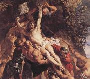 Peter Paul Rubens The Raishing of the Cross (mk01) oil painting on canvas